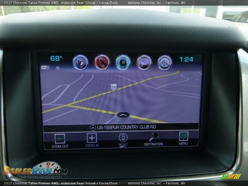 2017 Chevrolet Tahoe Premier 4WD Iridescent Pearl Tricoat / Cocoa/Dune Photo #19