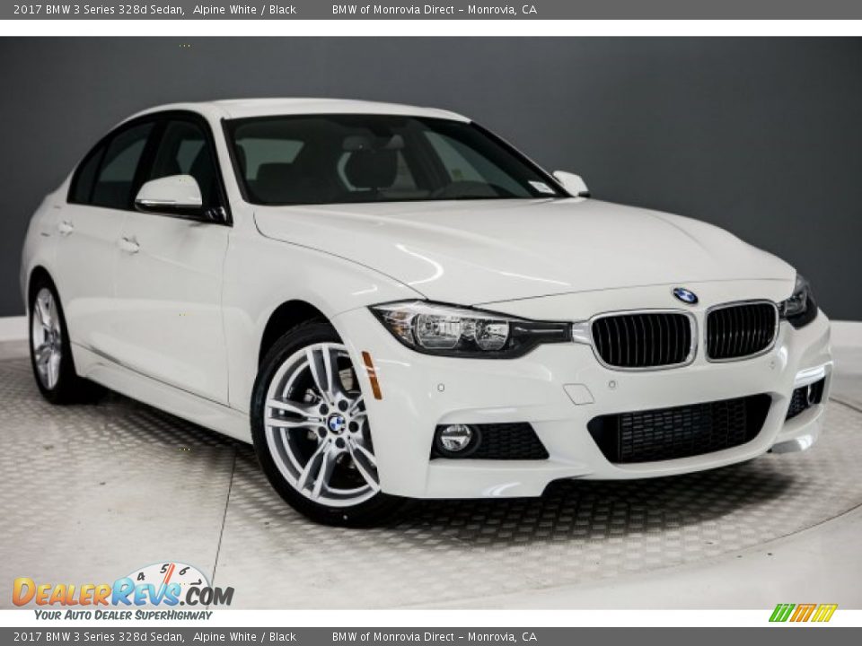 Front 3/4 View of 2017 BMW 3 Series 328d Sedan Photo #12