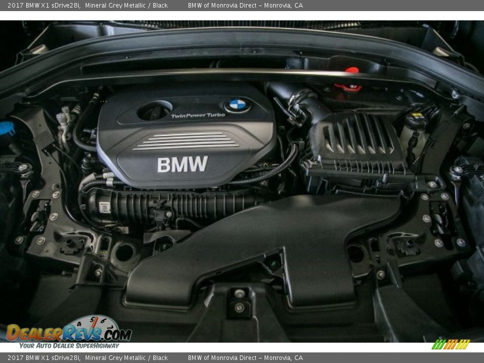 2017 BMW X1 sDrive28i Mineral Grey Metallic / Black Photo #8