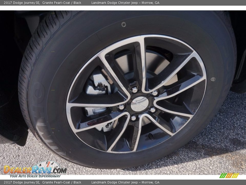 2017 Dodge Journey SE Granite Pearl-Coat / Black Photo #8