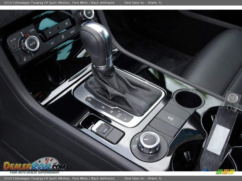 2014 Volkswagen Touareg V6 Sport 4Motion Pure White / Black Anthracite Photo #15