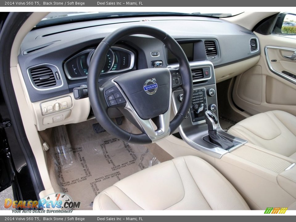 Soft Beige Interior - 2014 Volvo S60 T5 Photo #16