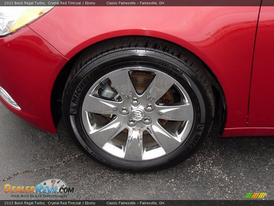 2013 Buick Regal Turbo Crystal Red Tintcoat / Ebony Photo #5