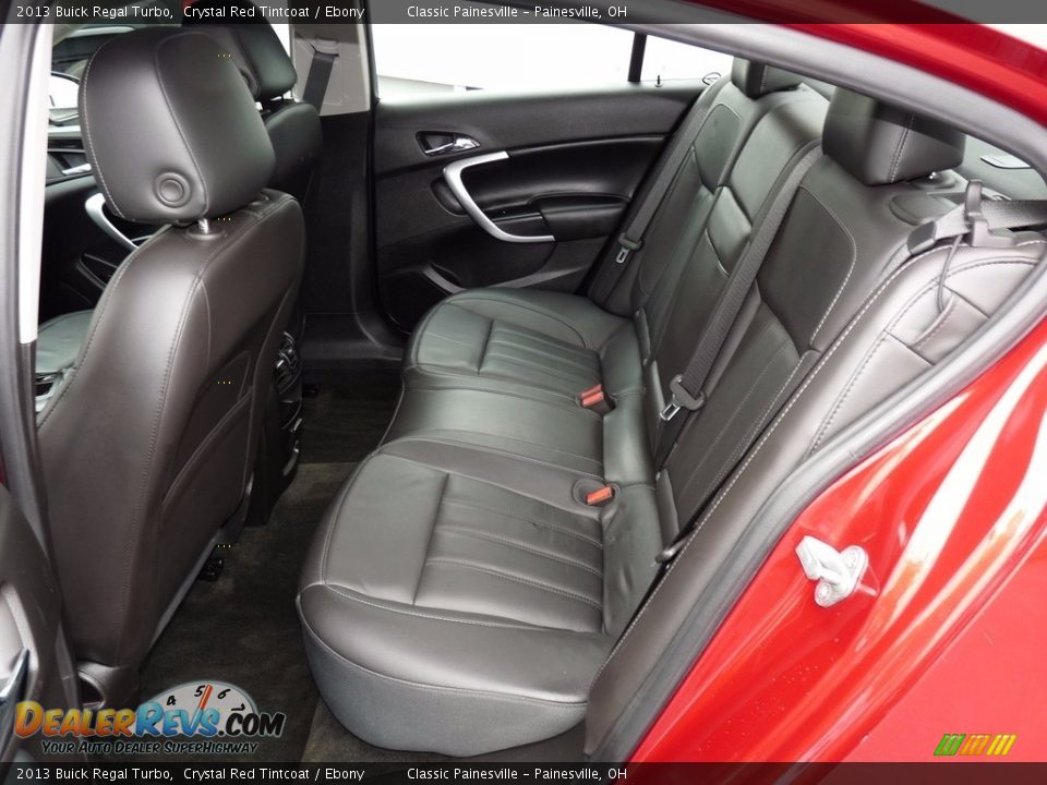 Rear Seat of 2013 Buick Regal Turbo Photo #9