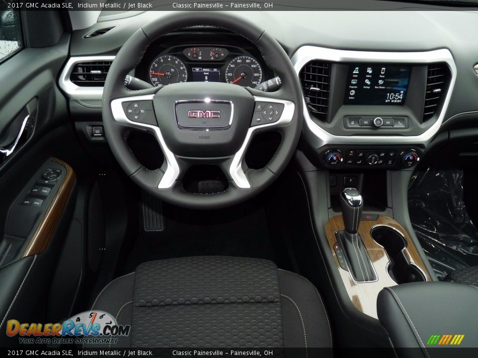 2017 GMC Acadia SLE Iridium Metallic / Jet Black Photo #9