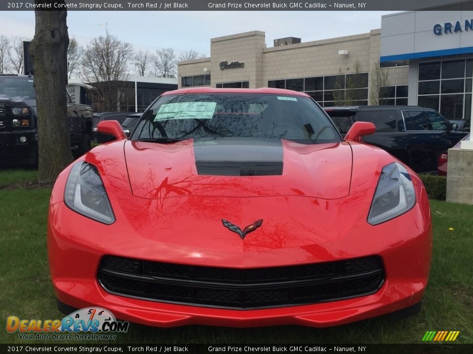 2017 Chevrolet Corvette Stingray Coupe Torch Red / Jet Black Photo #2