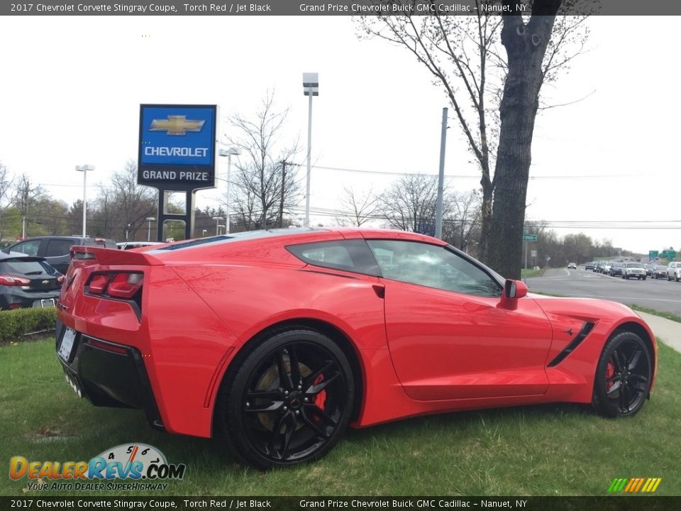 2017 Chevrolet Corvette Stingray Coupe Torch Red / Jet Black Photo #4