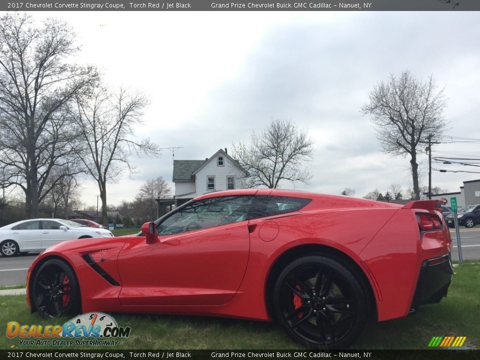 2017 Chevrolet Corvette Stingray Coupe Torch Red / Jet Black Photo #6