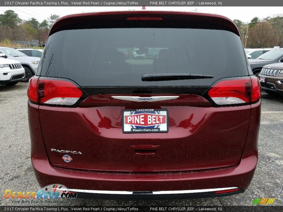 2017 Chrysler Pacifica Touring L Plus Velvet Red Pearl / Cognac/Alloy/Toffee Photo #5