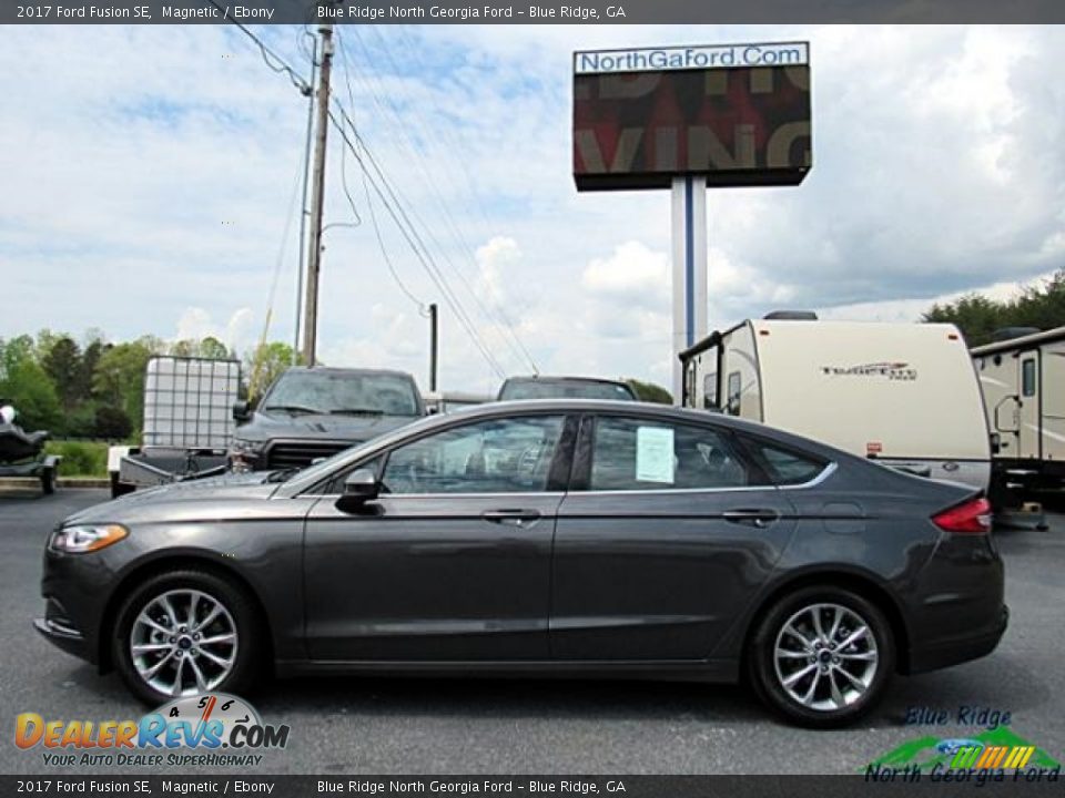 2017 Ford Fusion SE Magnetic / Ebony Photo #2