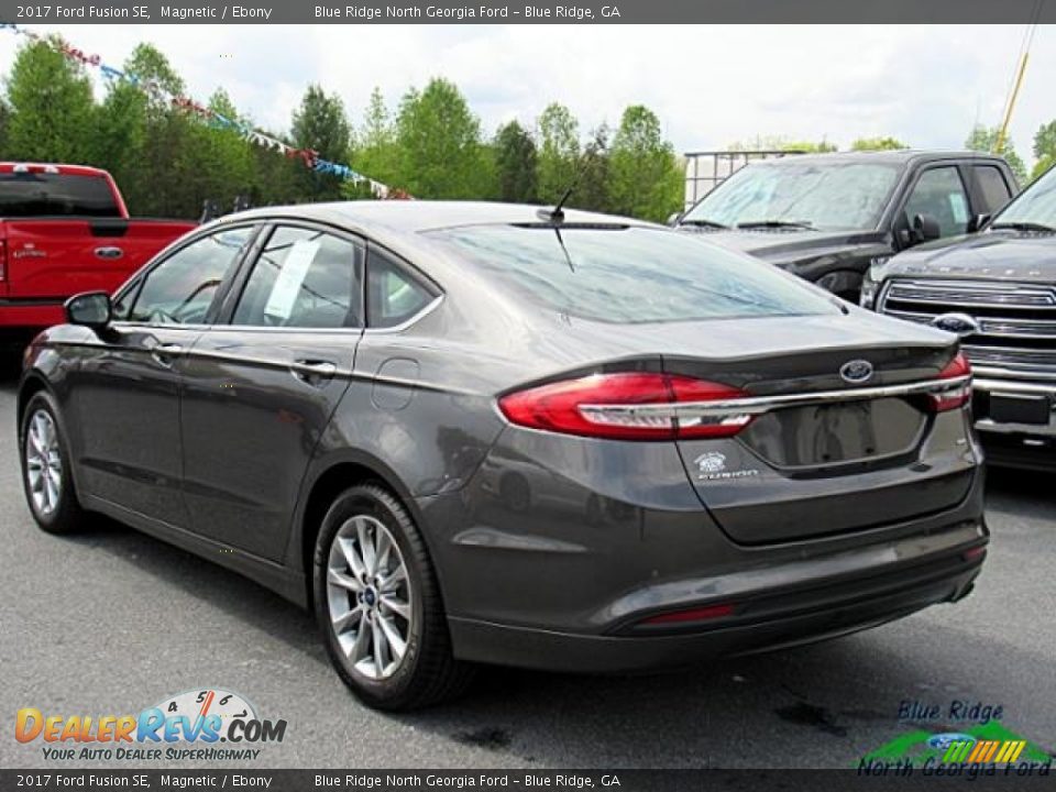 2017 Ford Fusion SE Magnetic / Ebony Photo #3