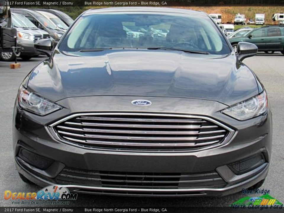 2017 Ford Fusion SE Magnetic / Ebony Photo #8