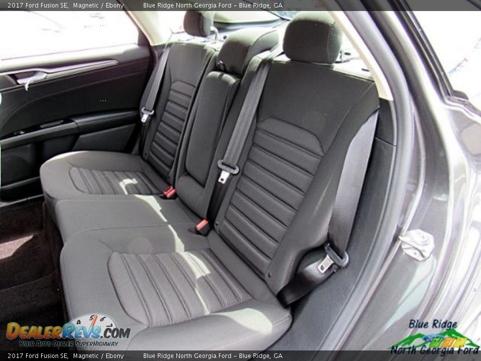 2017 Ford Fusion SE Magnetic / Ebony Photo #12