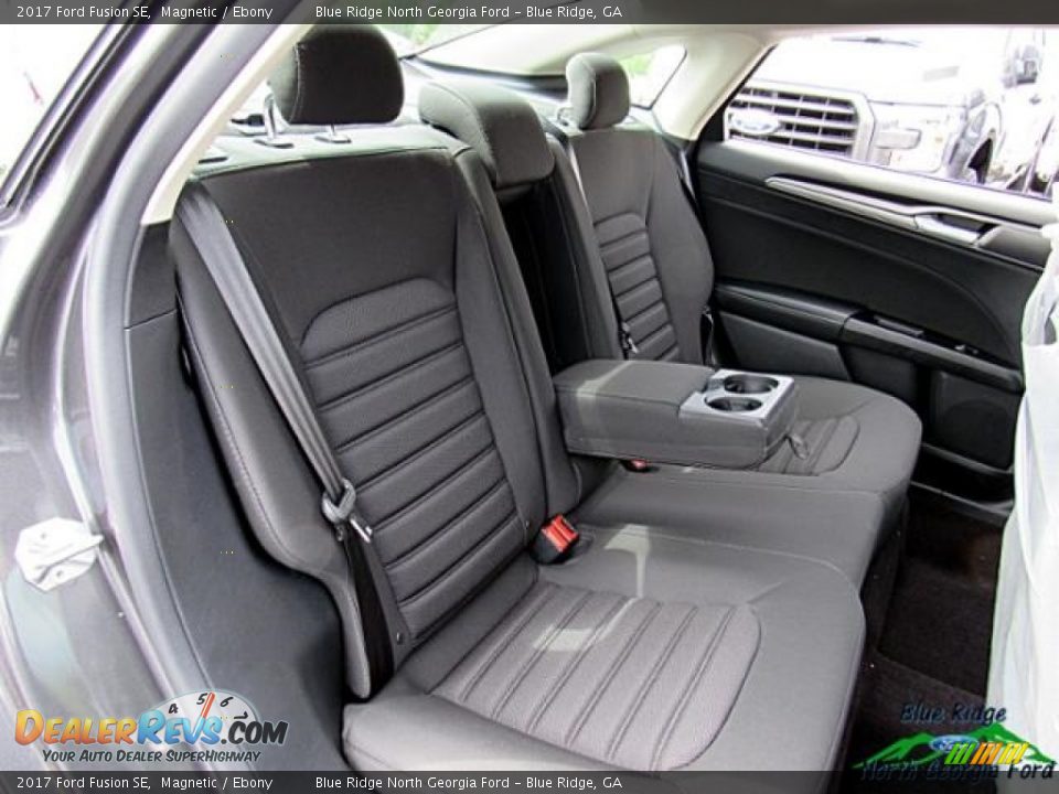 2017 Ford Fusion SE Magnetic / Ebony Photo #13