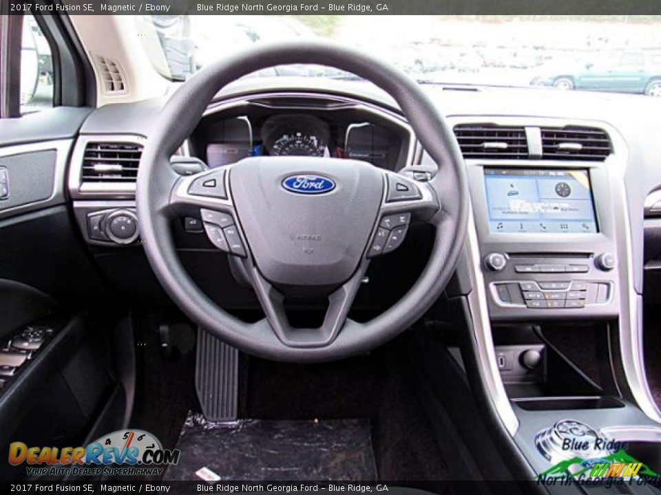 2017 Ford Fusion SE Magnetic / Ebony Photo #15