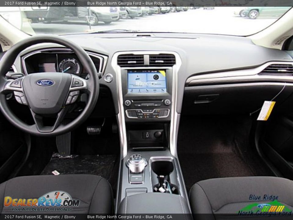 2017 Ford Fusion SE Magnetic / Ebony Photo #16