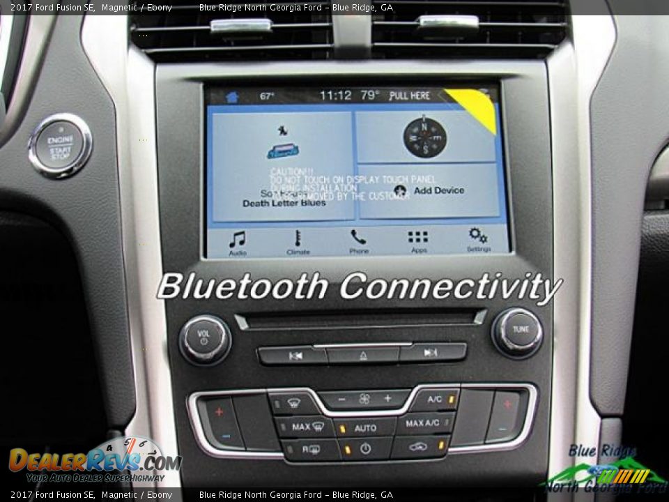 2017 Ford Fusion SE Magnetic / Ebony Photo #19