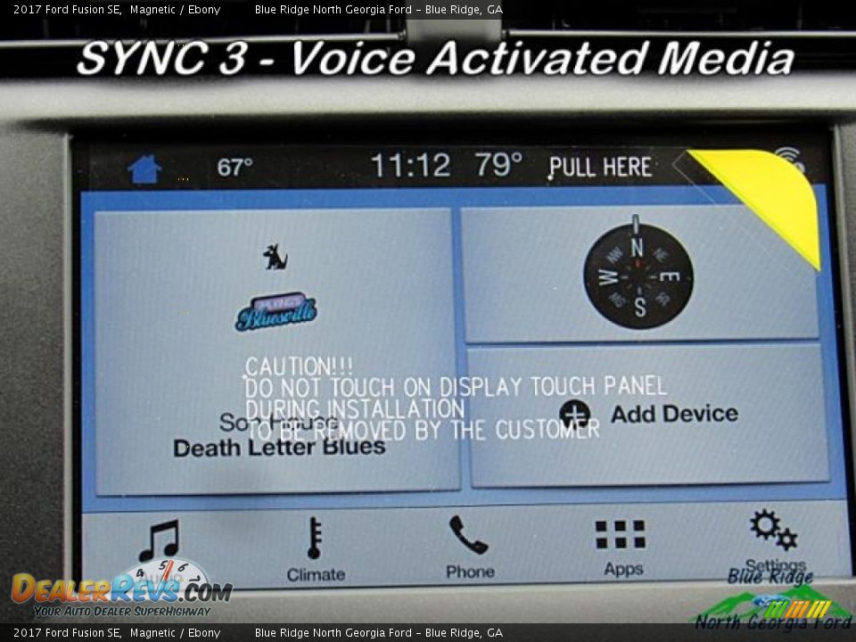 2017 Ford Fusion SE Magnetic / Ebony Photo #20