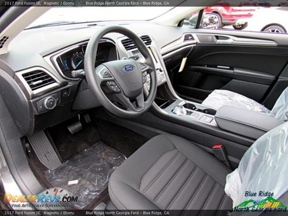 2017 Ford Fusion SE Magnetic / Ebony Photo #27