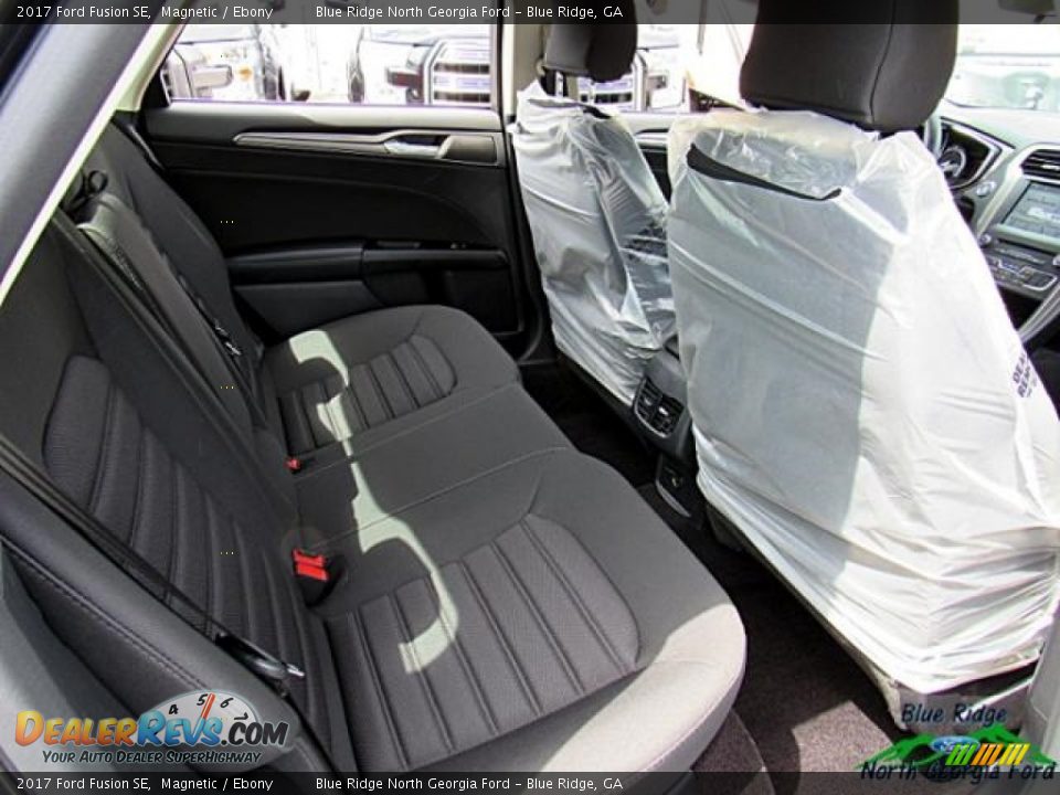 2017 Ford Fusion SE Magnetic / Ebony Photo #30