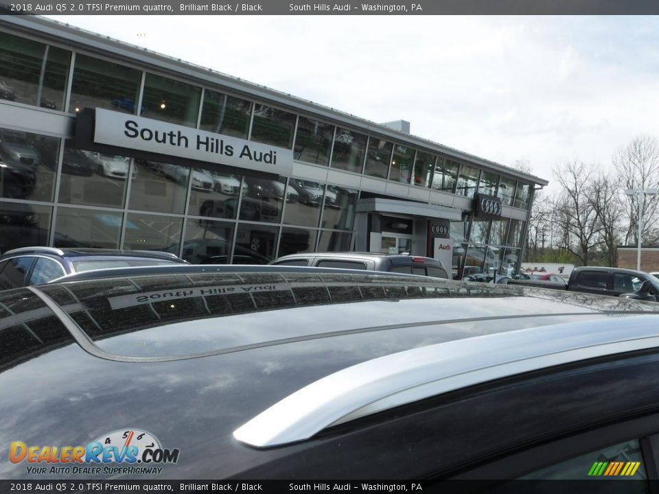 2018 Audi Q5 2.0 TFSI Premium quattro Brilliant Black / Black Photo #5