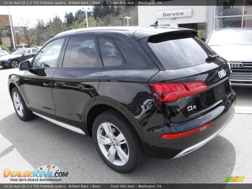 2018 Audi Q5 2.0 TFSI Premium quattro Brilliant Black / Black Photo #15