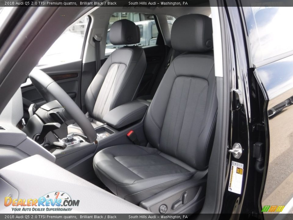 Black Interior - 2018 Audi Q5 2.0 TFSI Premium quattro Photo #18