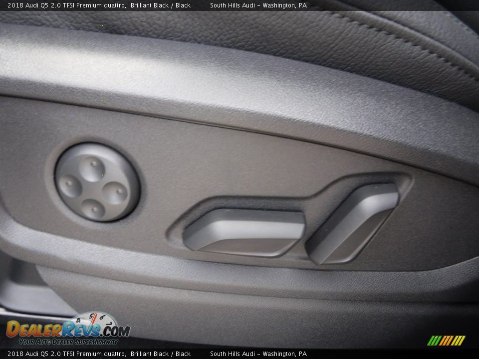 2018 Audi Q5 2.0 TFSI Premium quattro Brilliant Black / Black Photo #19