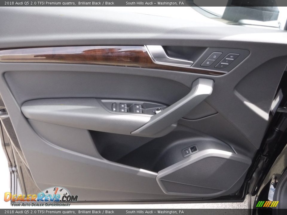 2018 Audi Q5 2.0 TFSI Premium quattro Brilliant Black / Black Photo #20