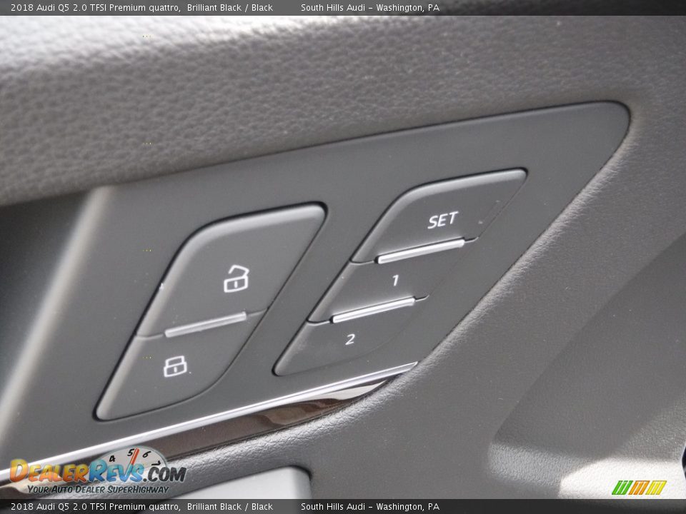 2018 Audi Q5 2.0 TFSI Premium quattro Brilliant Black / Black Photo #21