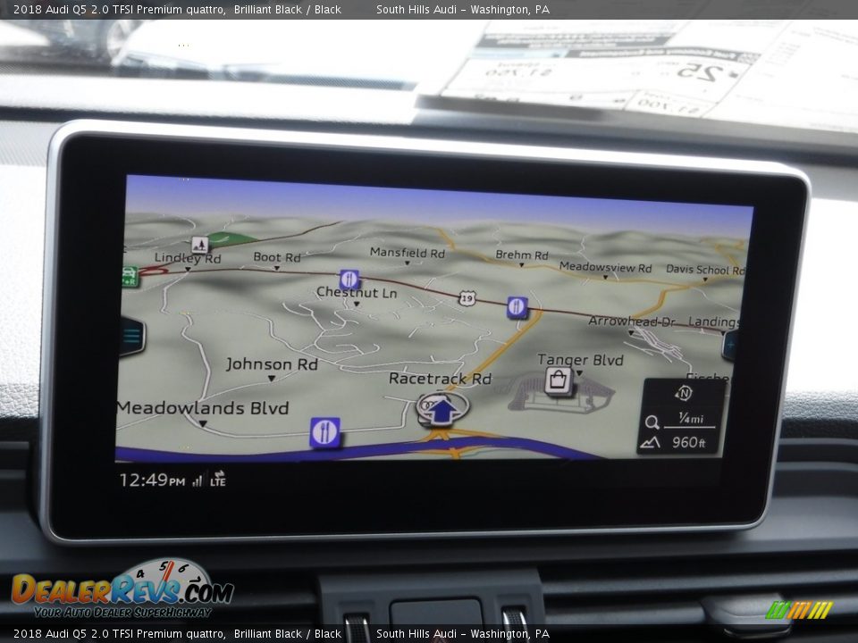 Navigation of 2018 Audi Q5 2.0 TFSI Premium quattro Photo #23