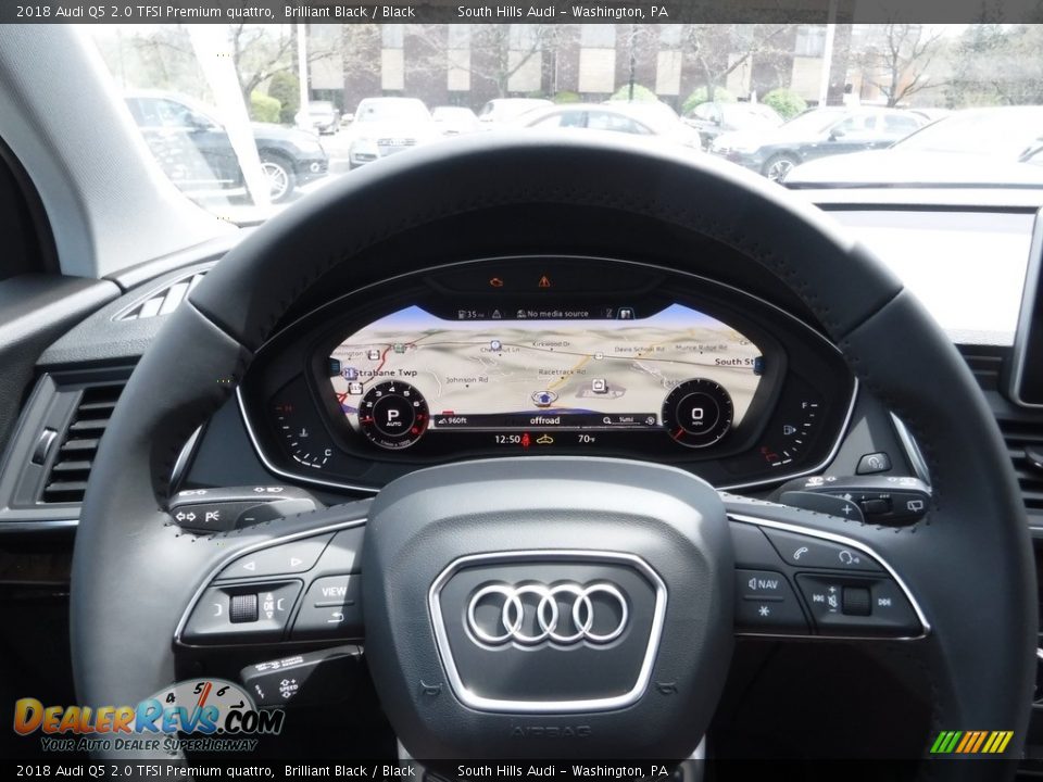 2018 Audi Q5 2.0 TFSI Premium quattro Steering Wheel Photo #27