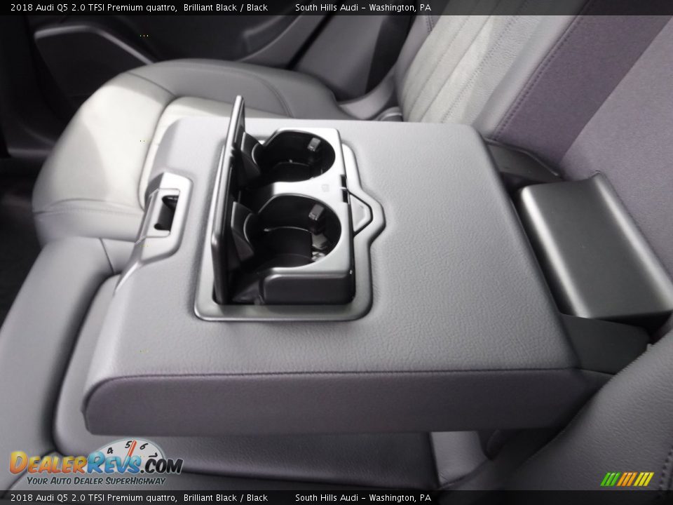 2018 Audi Q5 2.0 TFSI Premium quattro Brilliant Black / Black Photo #34