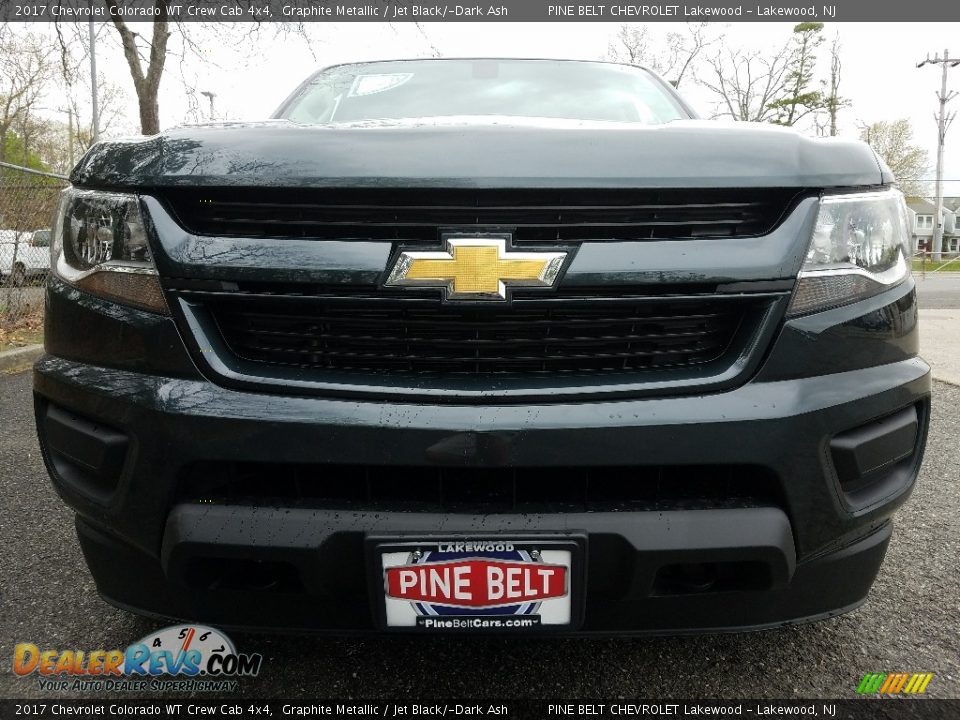 2017 Chevrolet Colorado WT Crew Cab 4x4 Graphite Metallic / Jet Black/­Dark Ash Photo #2