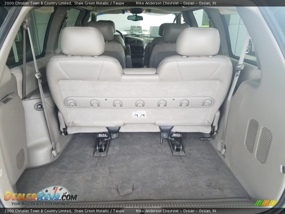 2000 Chrysler Town & Country Limited Shale Green Metallic / Taupe Photo #5