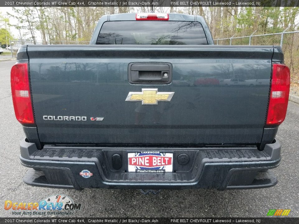 2017 Chevrolet Colorado WT Crew Cab 4x4 Graphite Metallic / Jet Black/­Dark Ash Photo #5