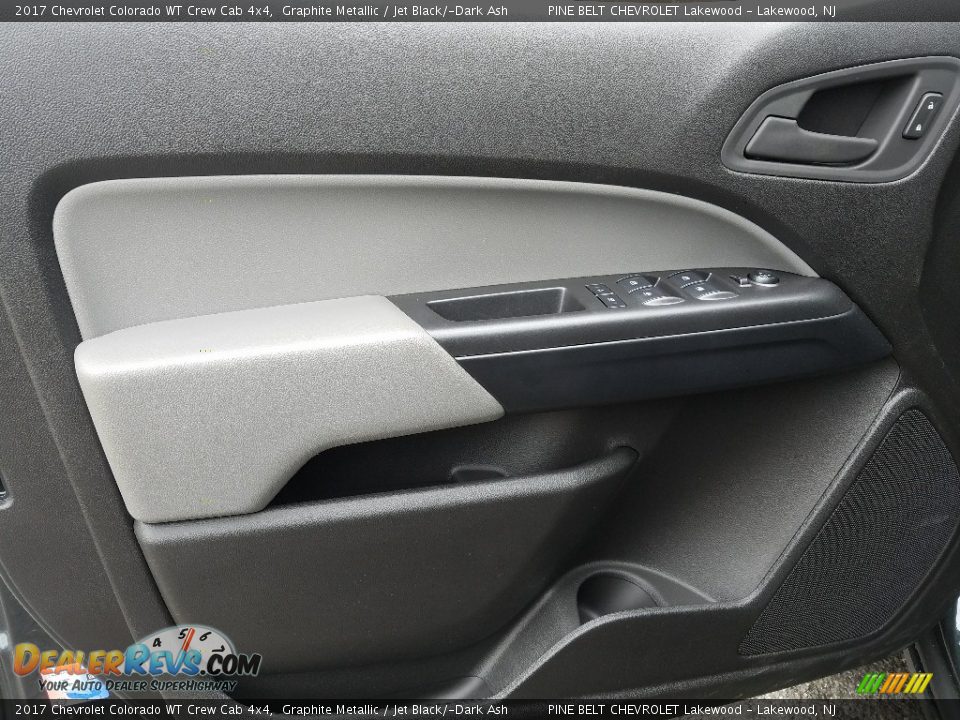 2017 Chevrolet Colorado WT Crew Cab 4x4 Graphite Metallic / Jet Black/­Dark Ash Photo #6