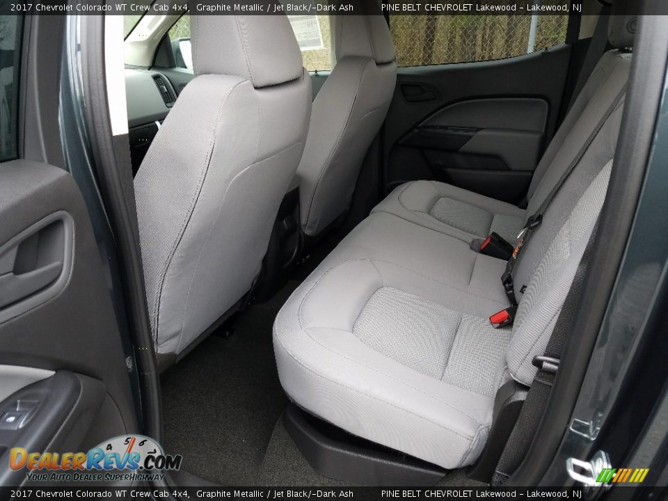 2017 Chevrolet Colorado WT Crew Cab 4x4 Graphite Metallic / Jet Black/­Dark Ash Photo #8