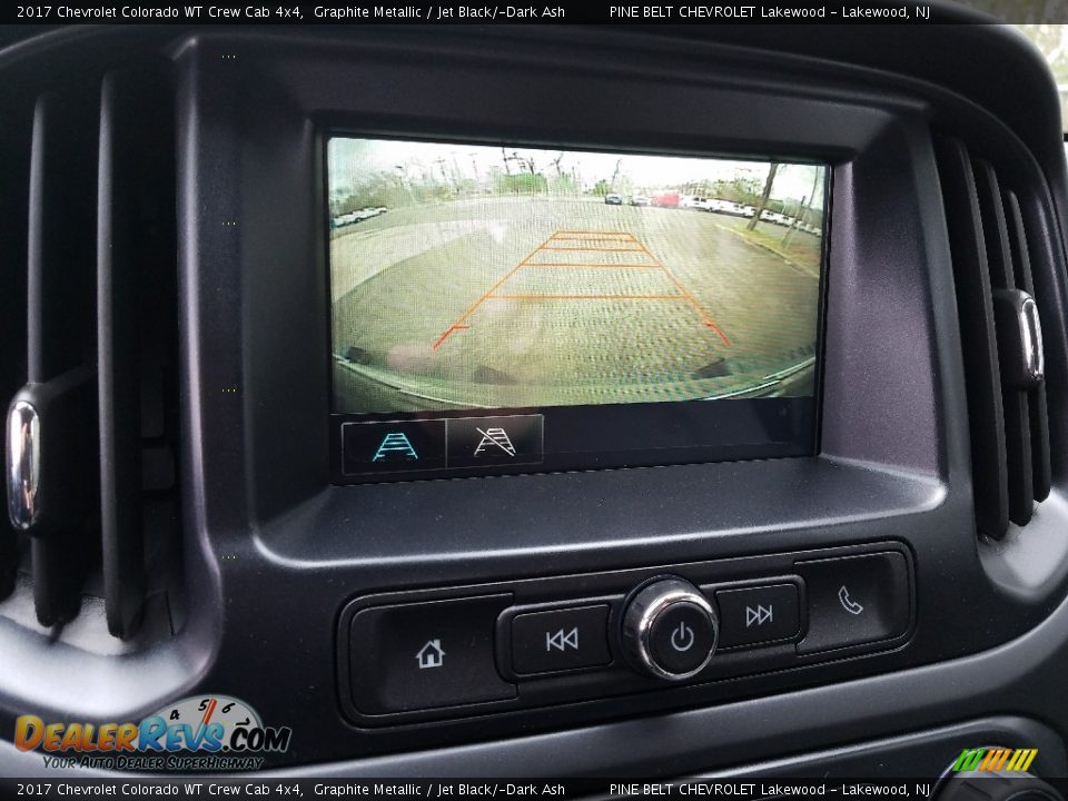 2017 Chevrolet Colorado WT Crew Cab 4x4 Graphite Metallic / Jet Black/­Dark Ash Photo #10