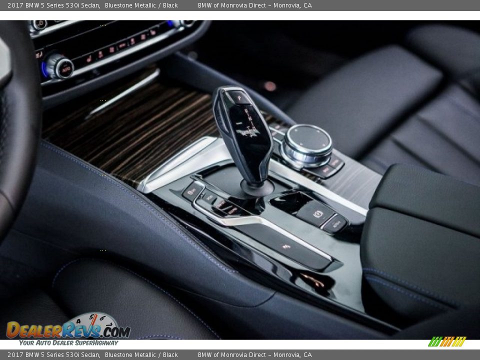 2017 BMW 5 Series 530i Sedan Bluestone Metallic / Black Photo #7