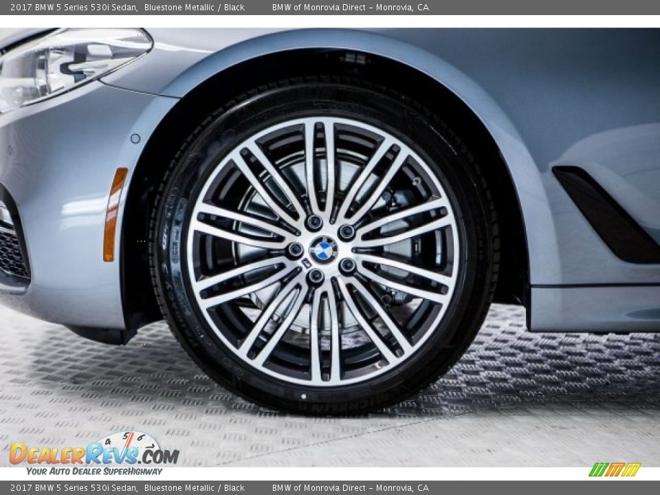 2017 BMW 5 Series 530i Sedan Bluestone Metallic / Black Photo #9
