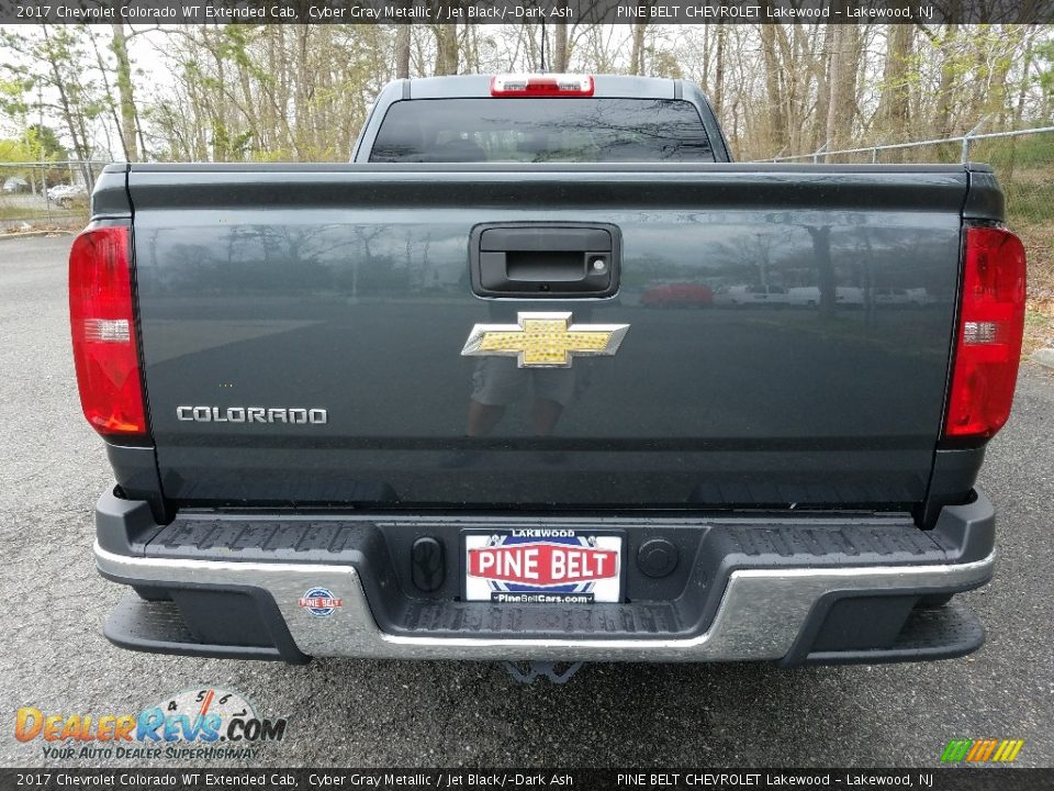 2017 Chevrolet Colorado WT Extended Cab Cyber Gray Metallic / Jet Black/­Dark Ash Photo #5