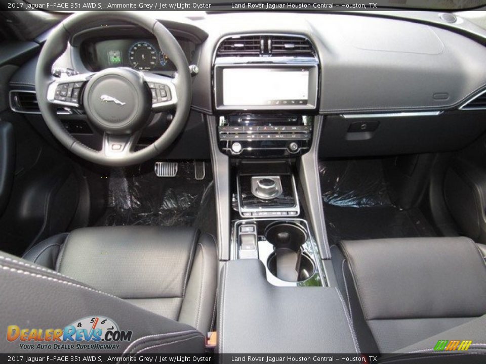 2017 Jaguar F-PACE 35t AWD S Ammonite Grey / Jet w/Light Oyster Photo #4