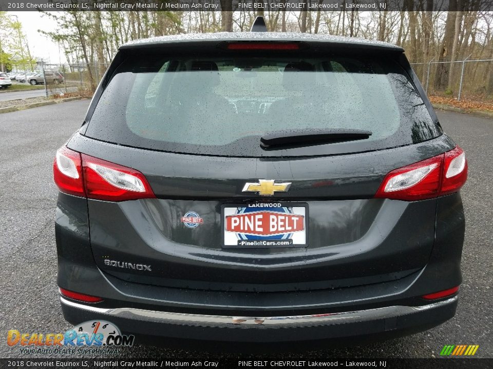 2018 Chevrolet Equinox LS Nightfall Gray Metallic / Medium Ash Gray Photo #5
