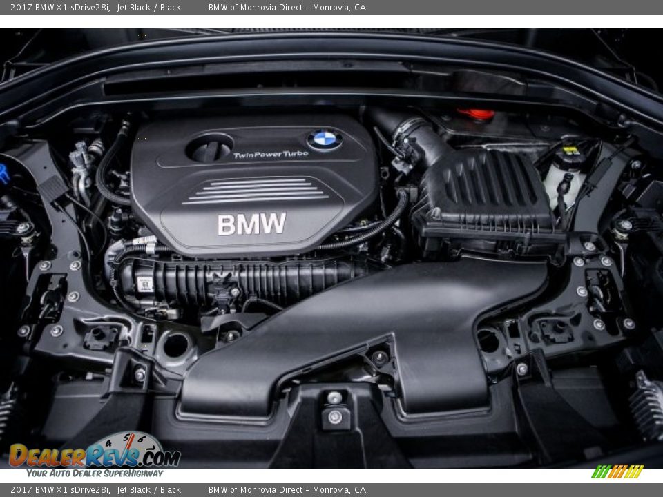 2017 BMW X1 sDrive28i Jet Black / Black Photo #8