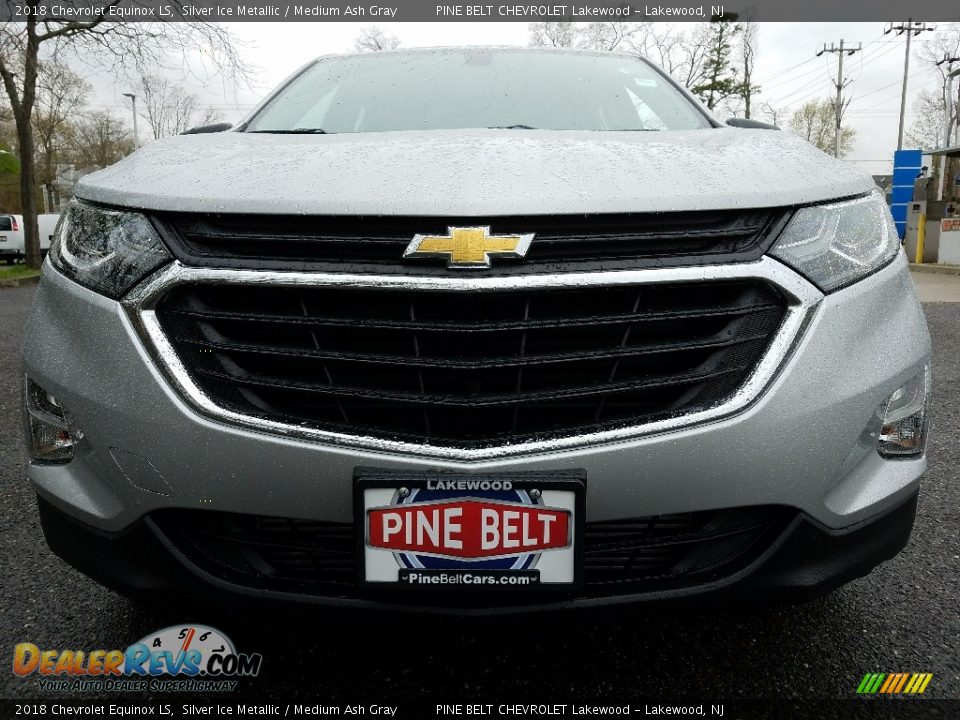 2018 Chevrolet Equinox LS Silver Ice Metallic / Medium Ash Gray Photo #2