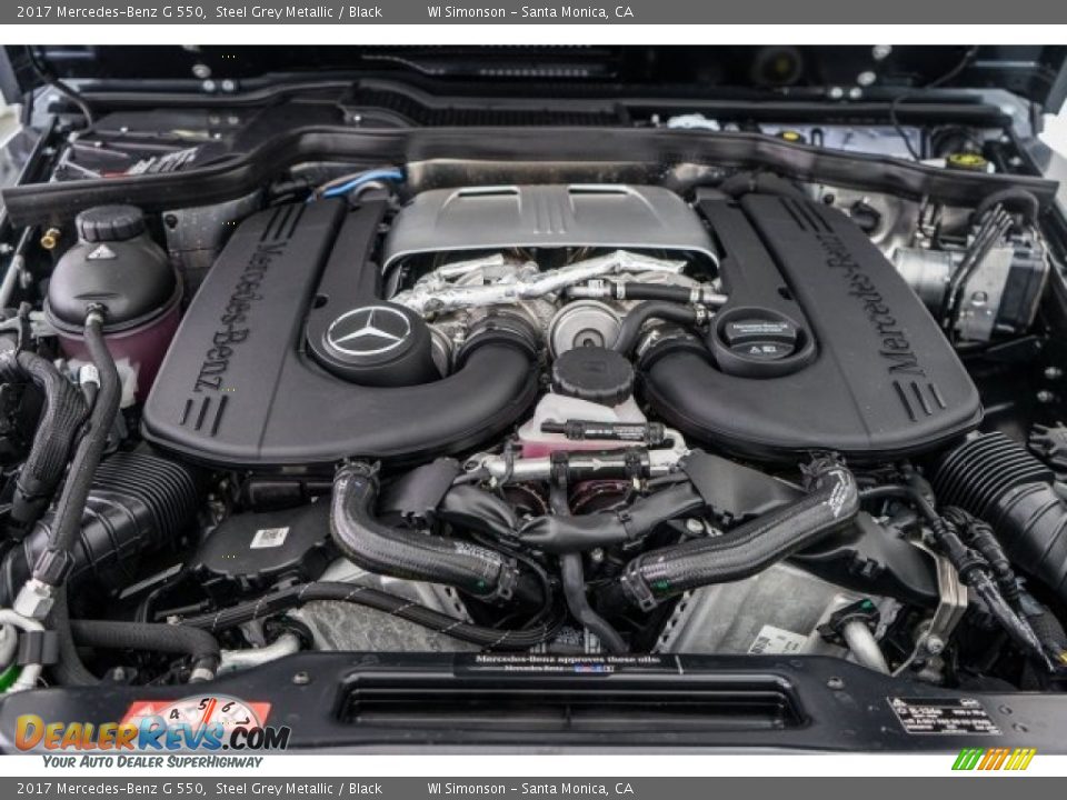 2017 Mercedes-Benz G 550 4.0 Liter DI biturbo DOHC 32-Valve VVT V8 Engine Photo #9