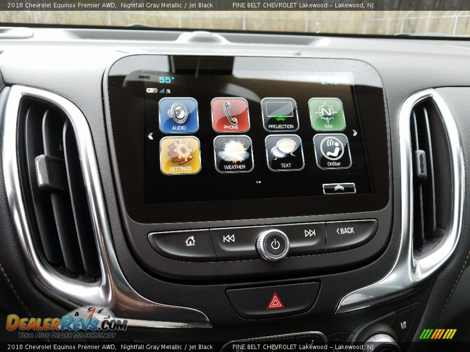 Controls of 2018 Chevrolet Equinox Premier AWD Photo #10