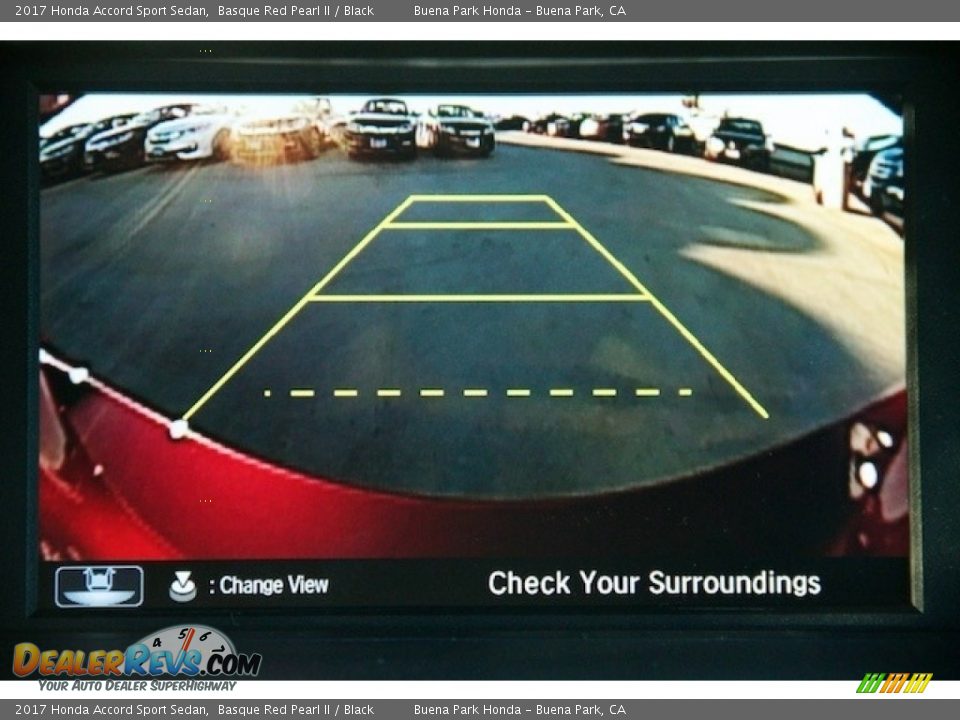 2017 Honda Accord Sport Sedan Basque Red Pearl II / Black Photo #6