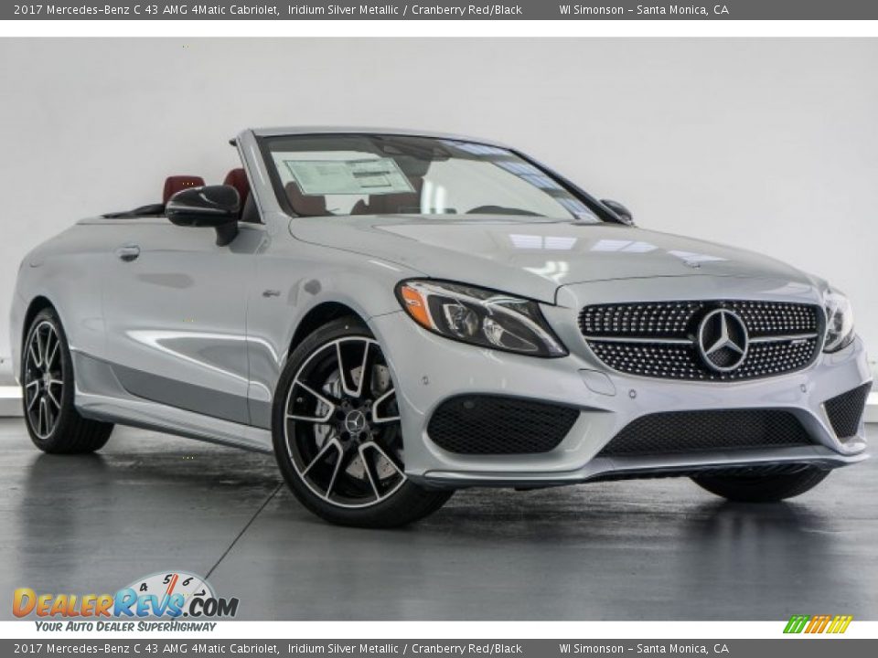 Front 3/4 View of 2017 Mercedes-Benz C 43 AMG 4Matic Cabriolet Photo #12